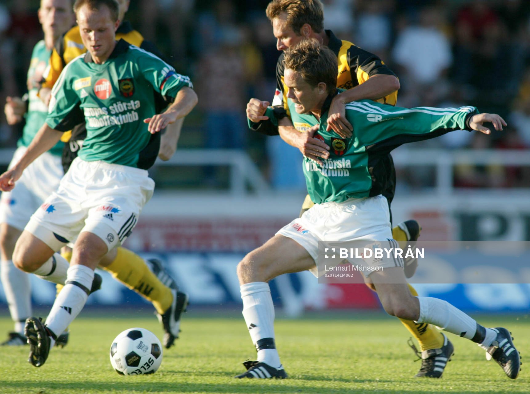 Jonas Axeldal håller fast. Grepp