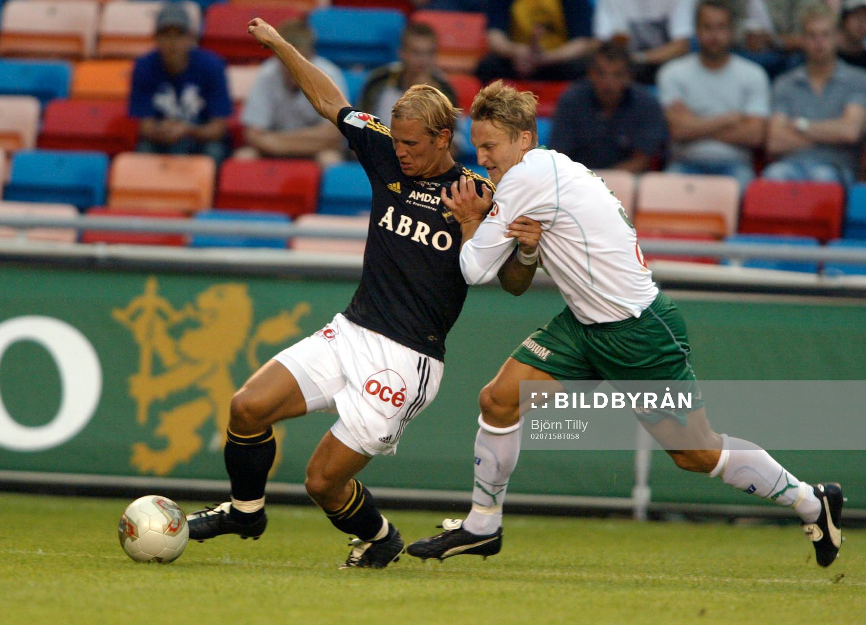 Martin Åslund, AIK och Jonas Stark, Hammarby