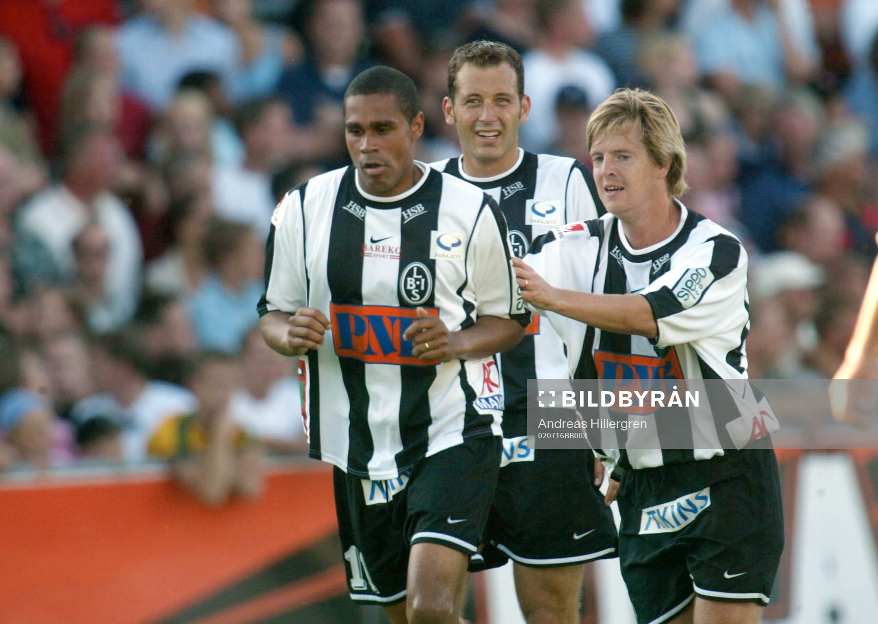 Daniel Nannskog, Daniel Milovanovic och Jesper Ljung,