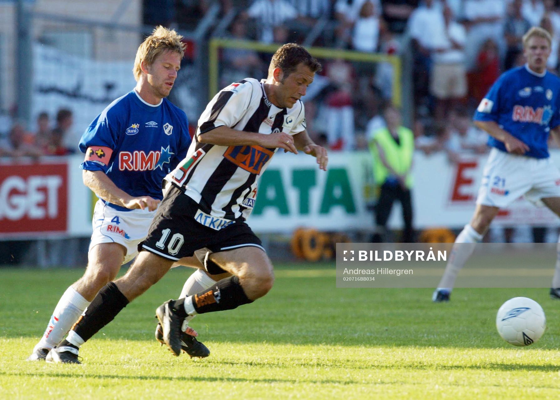 Daniel Milovanovic, Landskrona och Tommy Jönsson, Halmstad