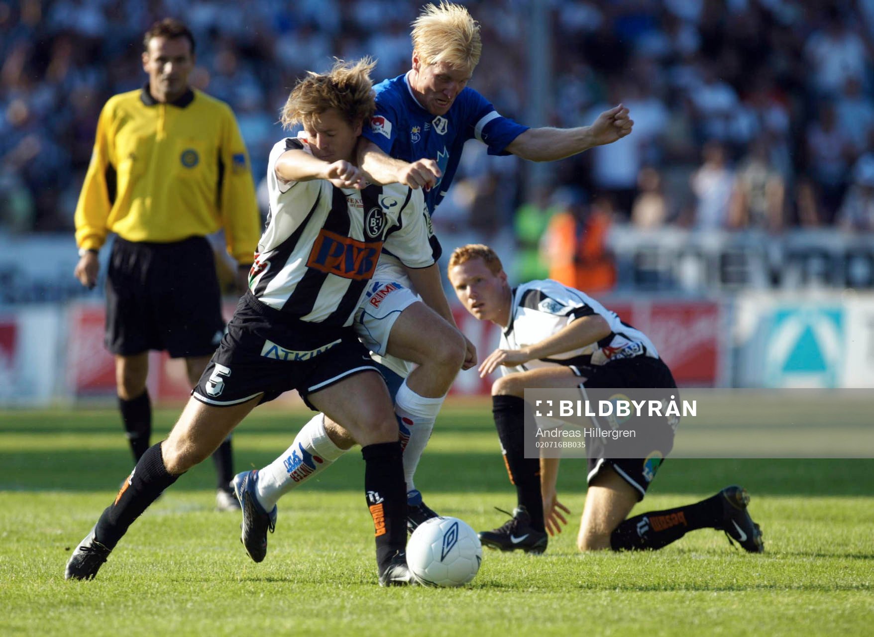 Jesper Ljung, Landskrona och Petter Hansson, Halmstad