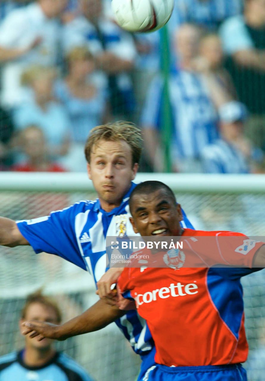 Alvaro Santos, Helsingborg och Jon Inge Höiland, Göteborg