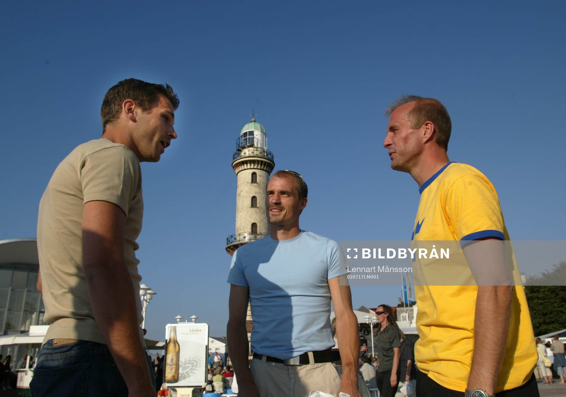 Tre veteraner, fr.v. Andreas Jakobsson, Magnus Arvidsson