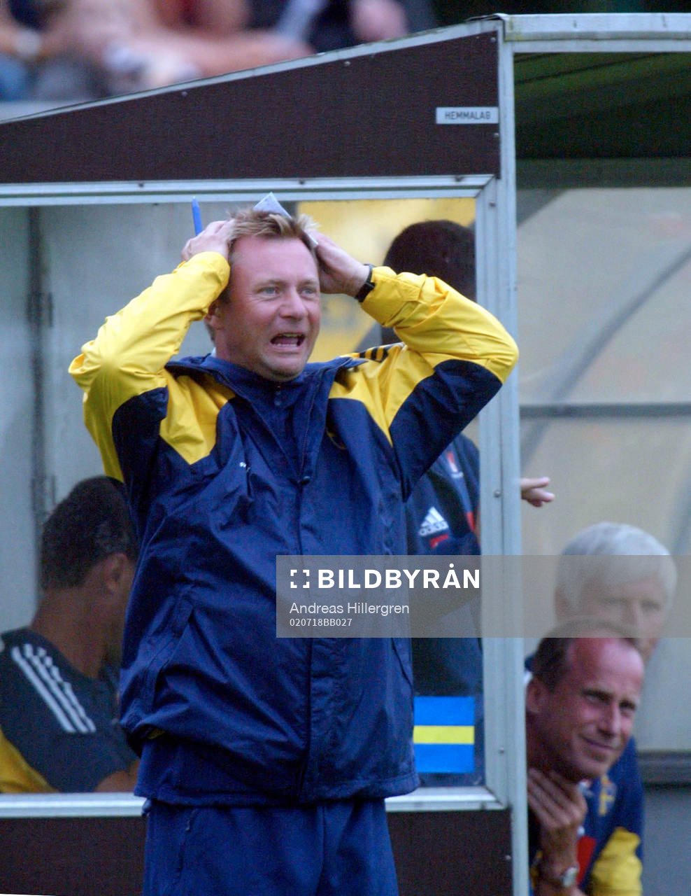  Peter Gerhardsson, förbundskapten, Sverige.