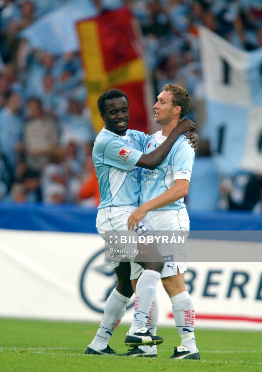 Peter Ijeh, Malmö FF, gjorde ett äkta hattrick och