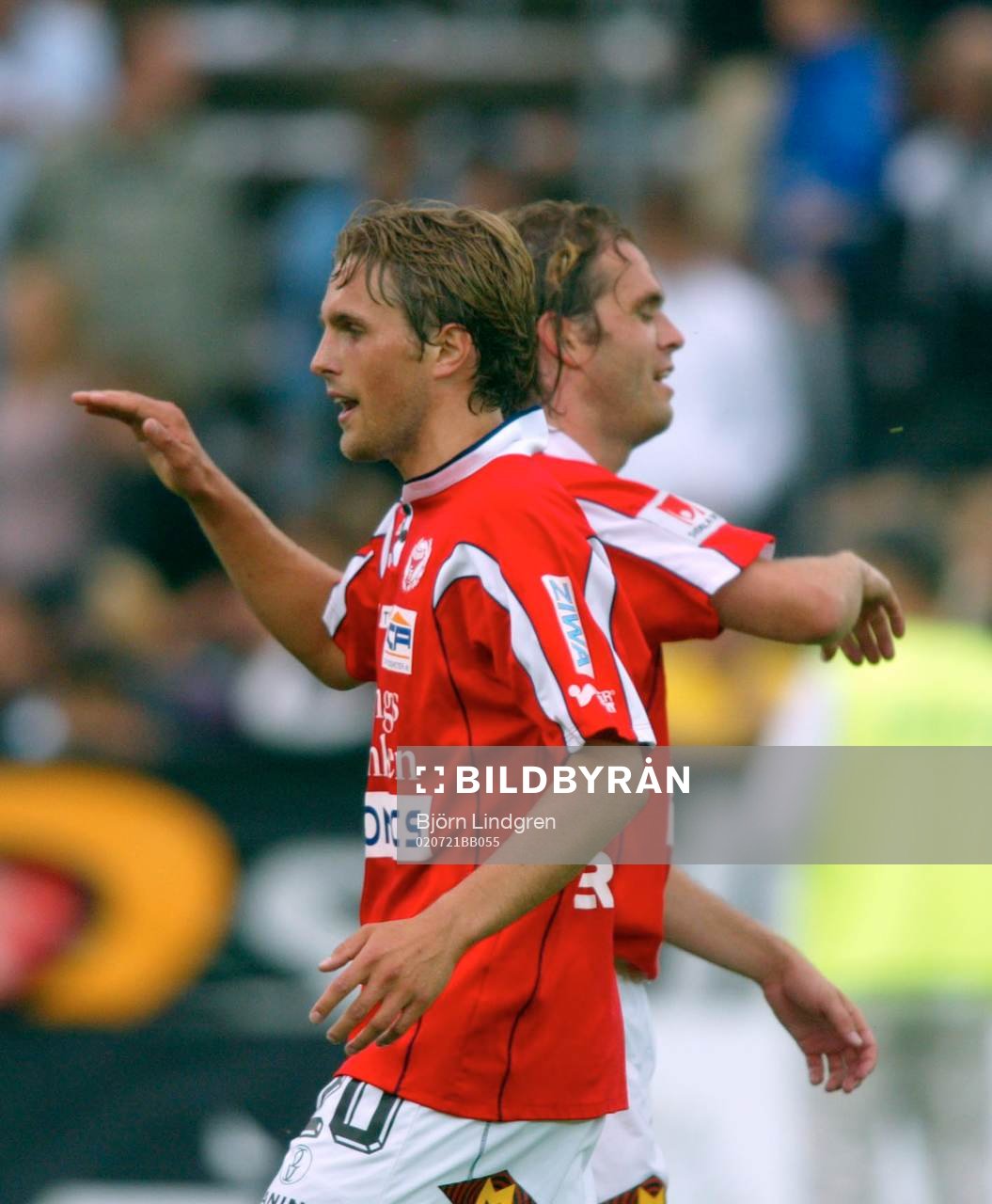 Patrik Elmander och Lasse Johansson, Kalmar tackar varandra
