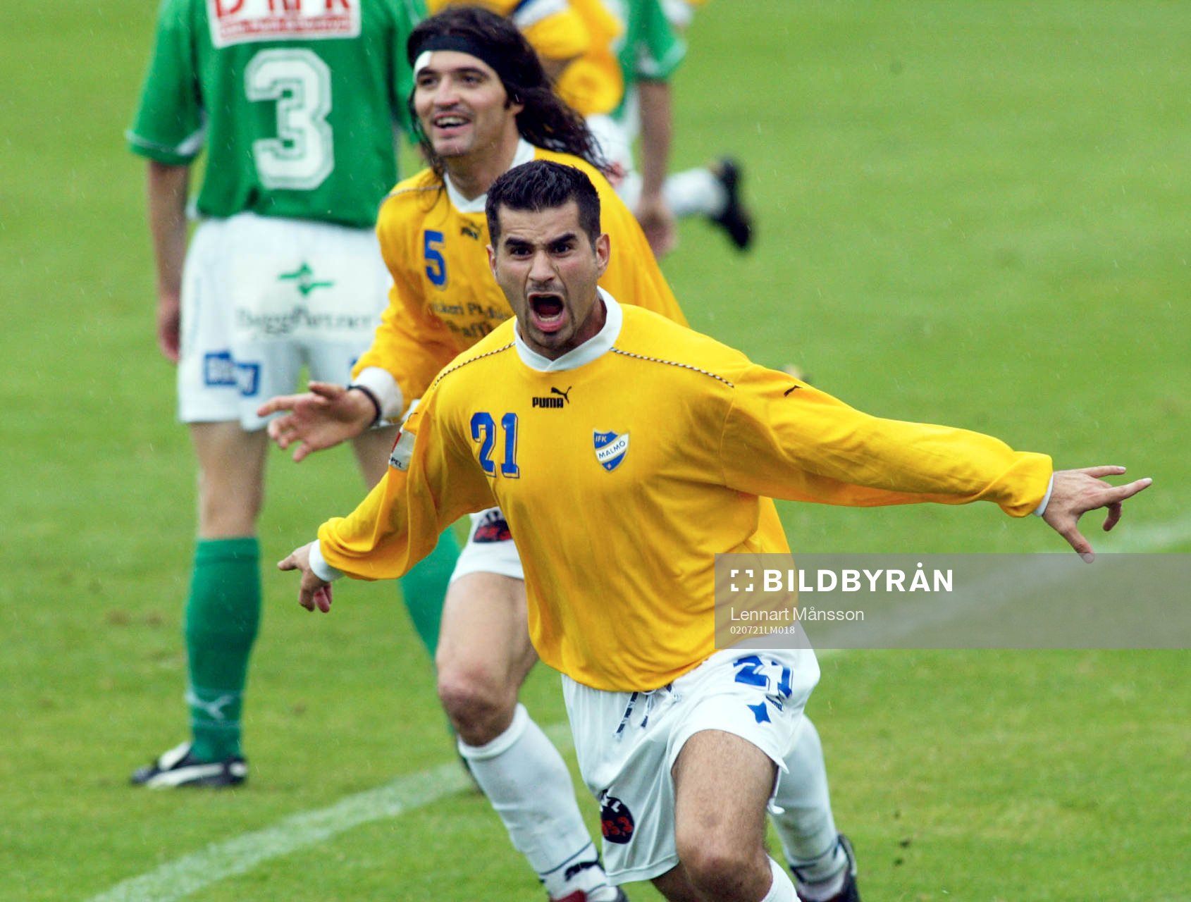 Wissam Barjawi, Malmö jublar