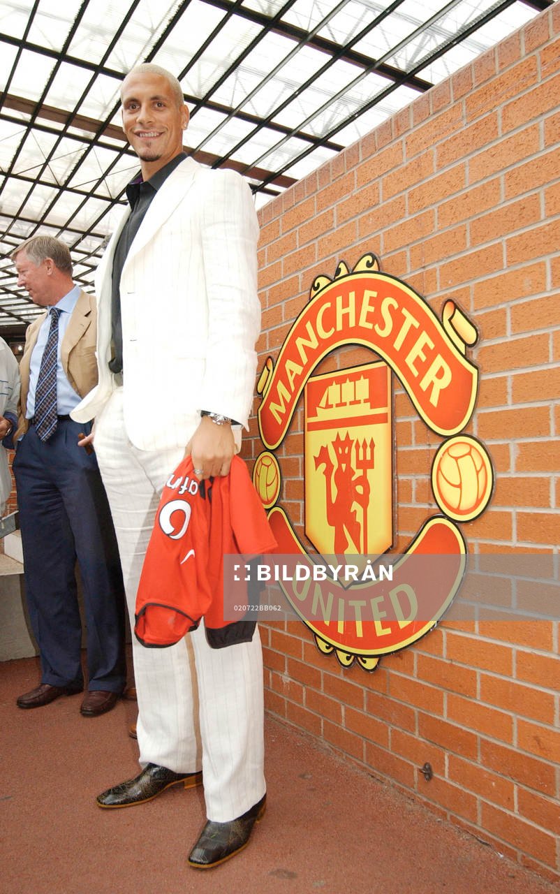 Rio Ferdinand och Sir Alex Ferguson