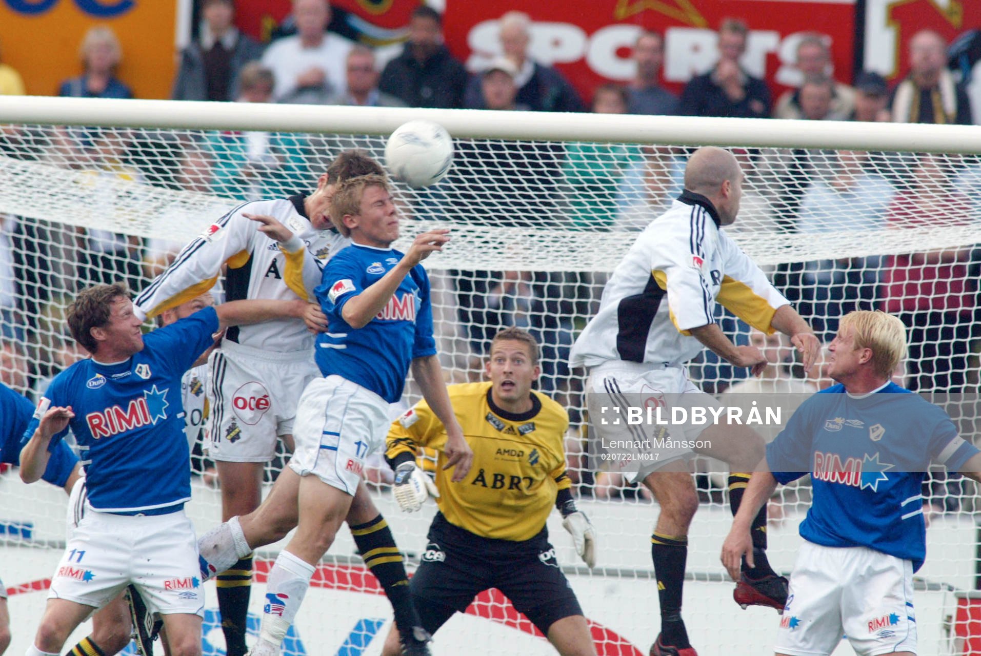 Patrik Ingelsten, Halmstad i en tuff duell mot bl a Gary