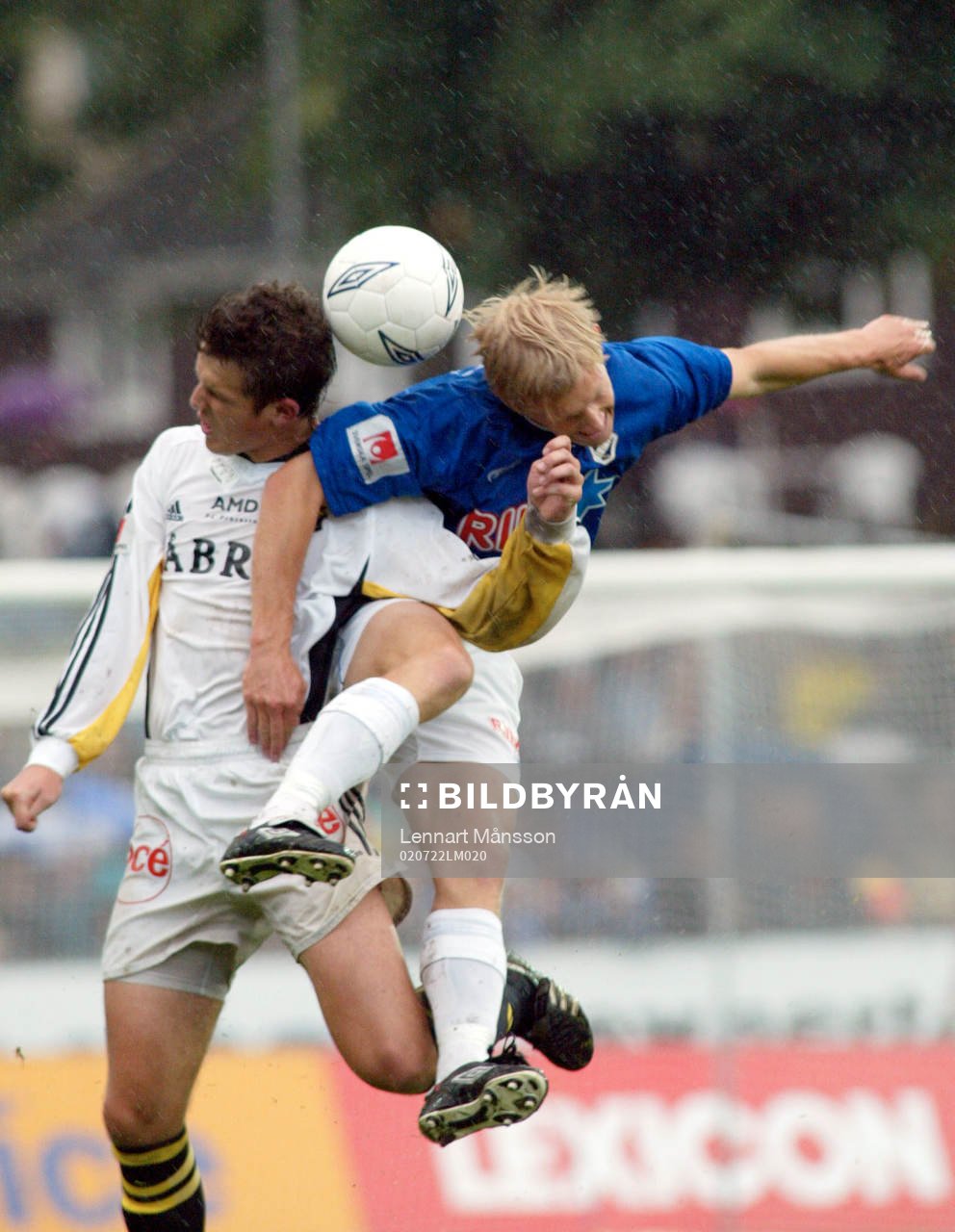 Petter Hansson, Halmstad och Per Nilsson, AIK