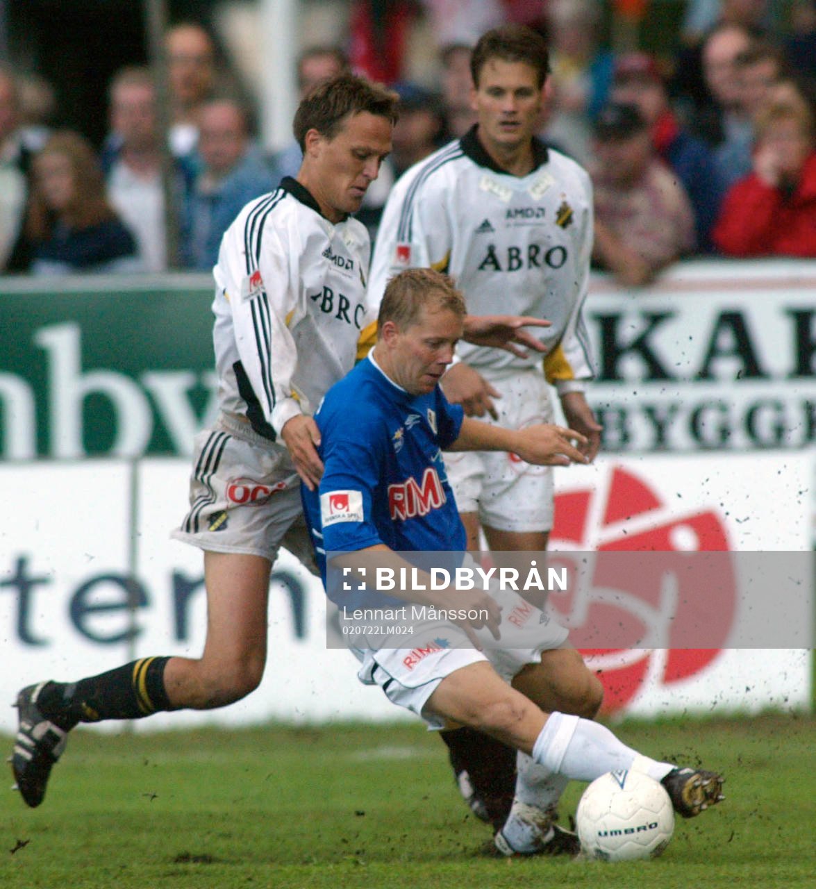Robert Andersson, Halmstad och Svante Samuelsson, AIK