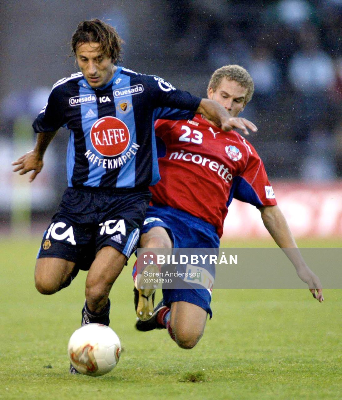 Louay Chanko, Djurgården och Christoffer Andersson,
