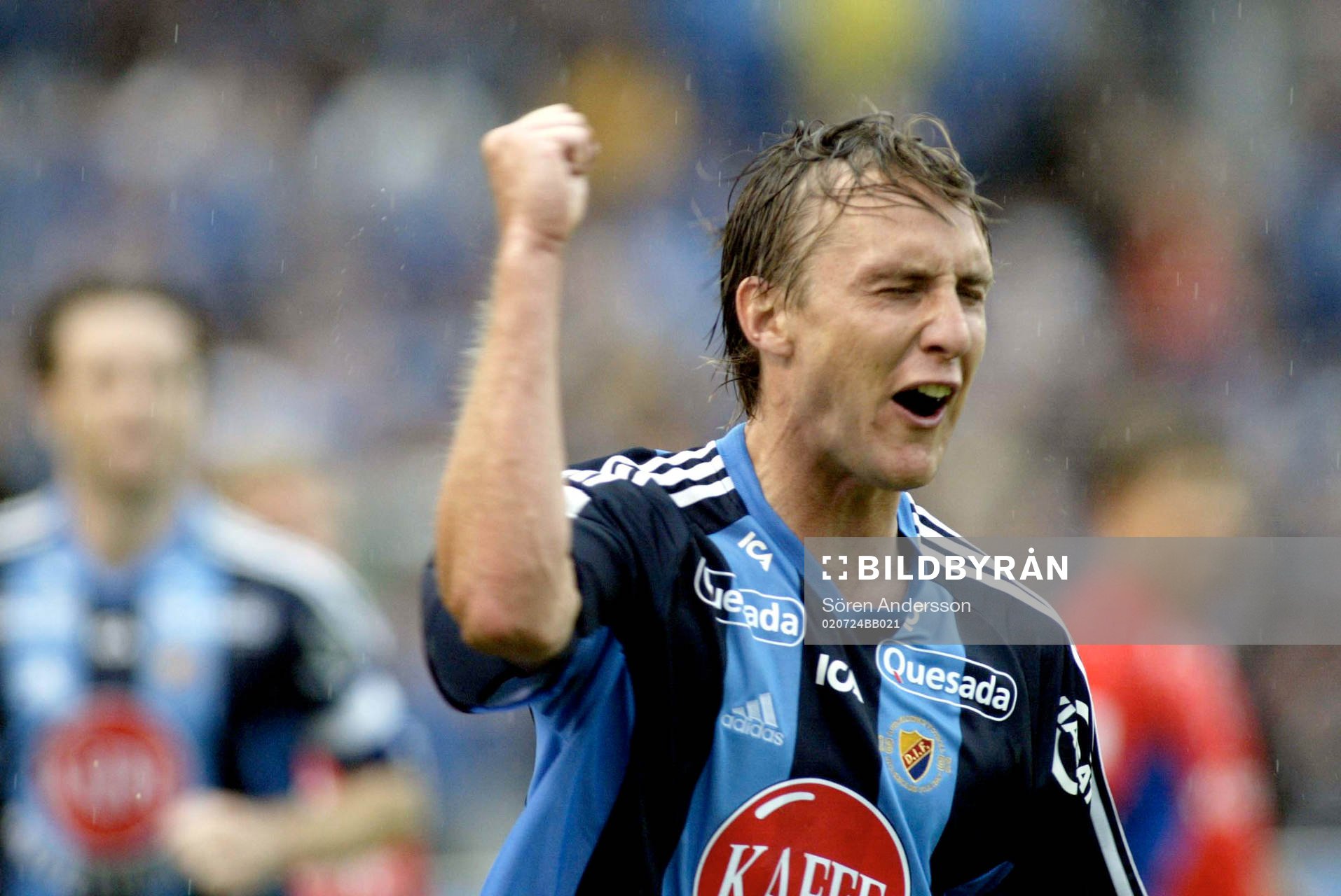 Andreas Johansson, Djurgården, jubel