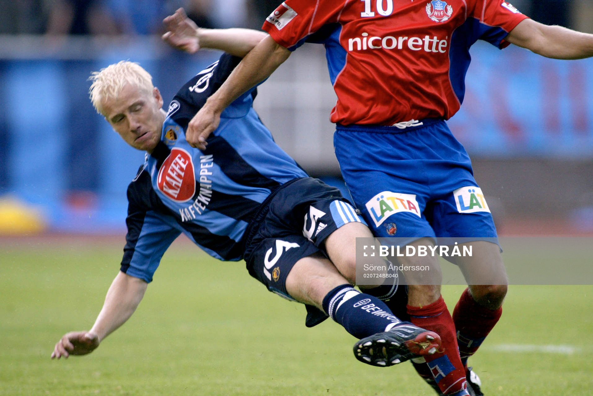 Patrik Eriksson Ohlsson, Djurgården. Tackling