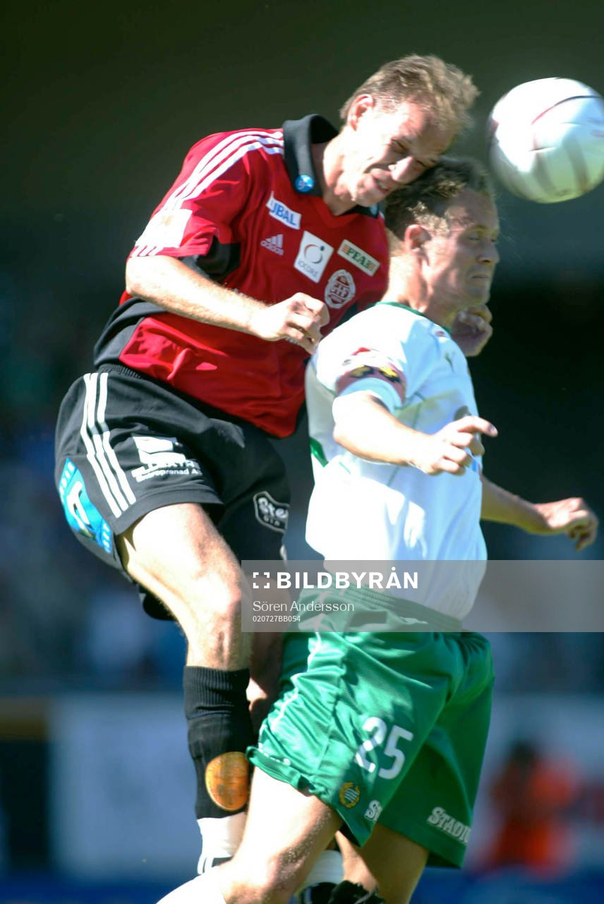  Peter Markstedt, Hammarby och Marko Tuomela, Sundsvall.