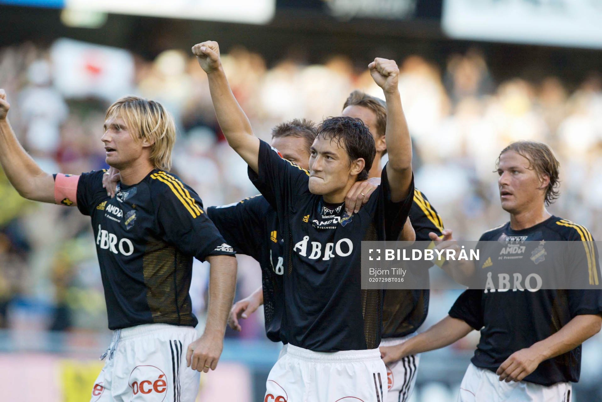 Stefan Ishizaki, AIK jublar