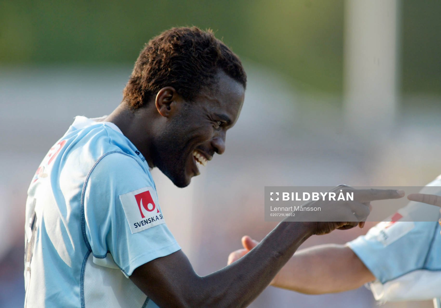 Peter Ijeh, Malmö FF jublar, jubel