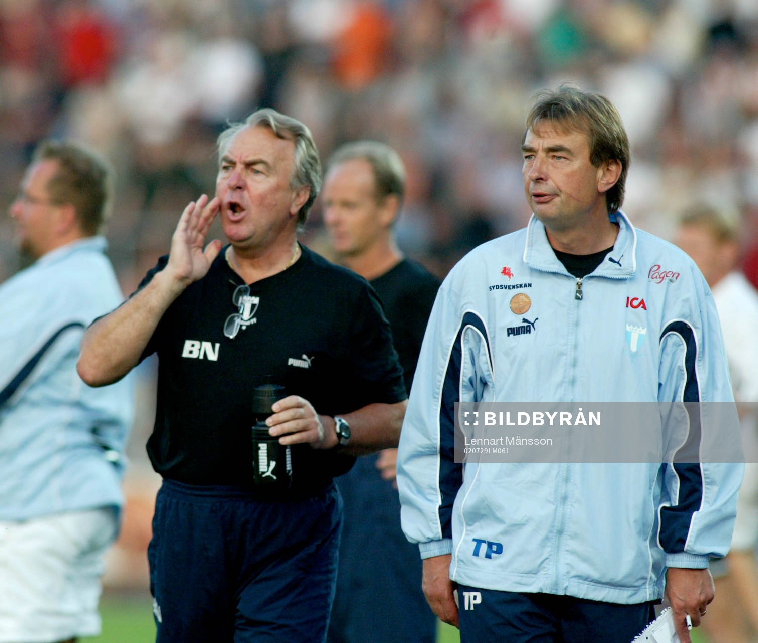 Bosse Nilsson och Tom Prahl