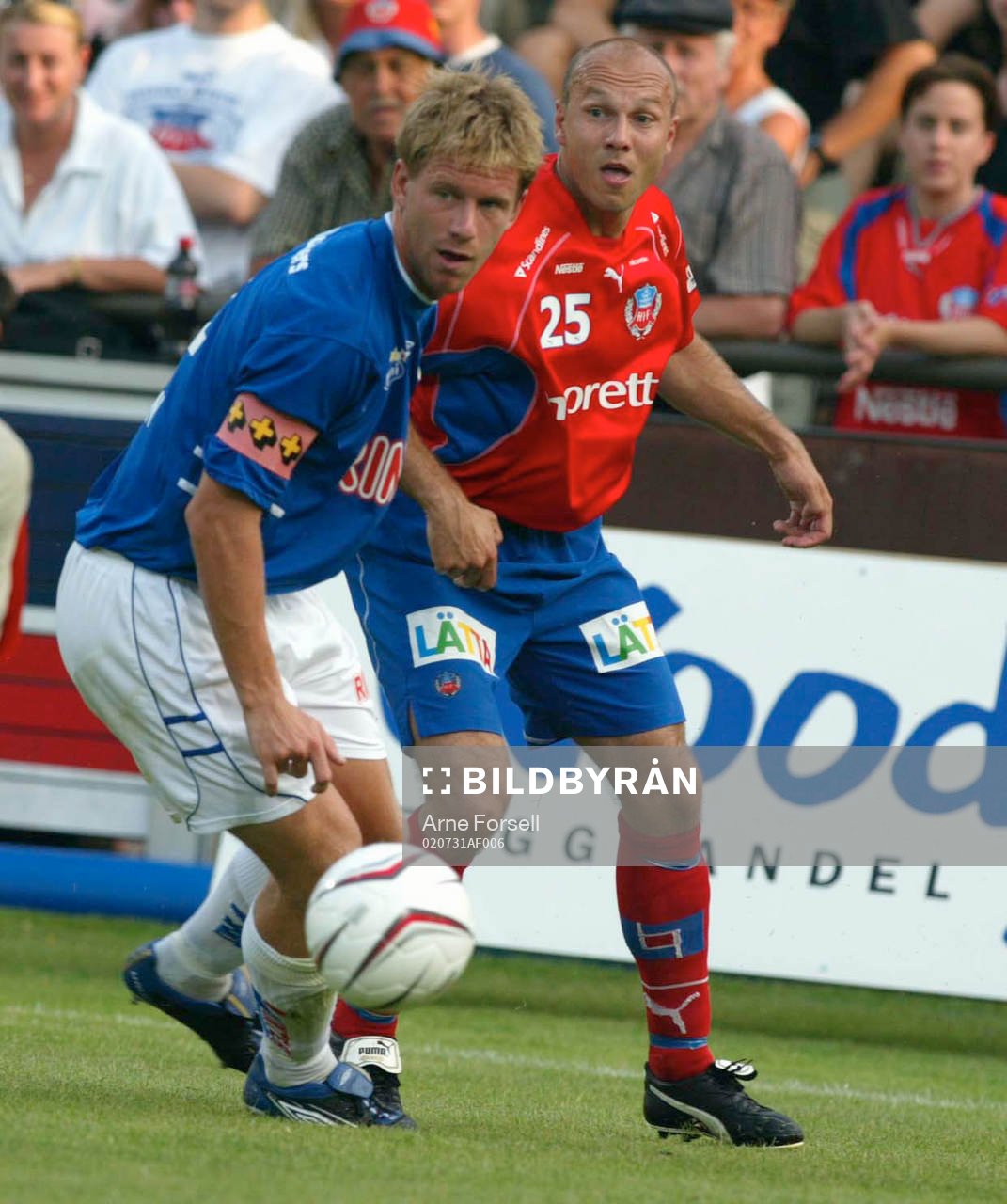 Tommy Jönsson, Halmstad och Tommi Grönlund, Helsingborg