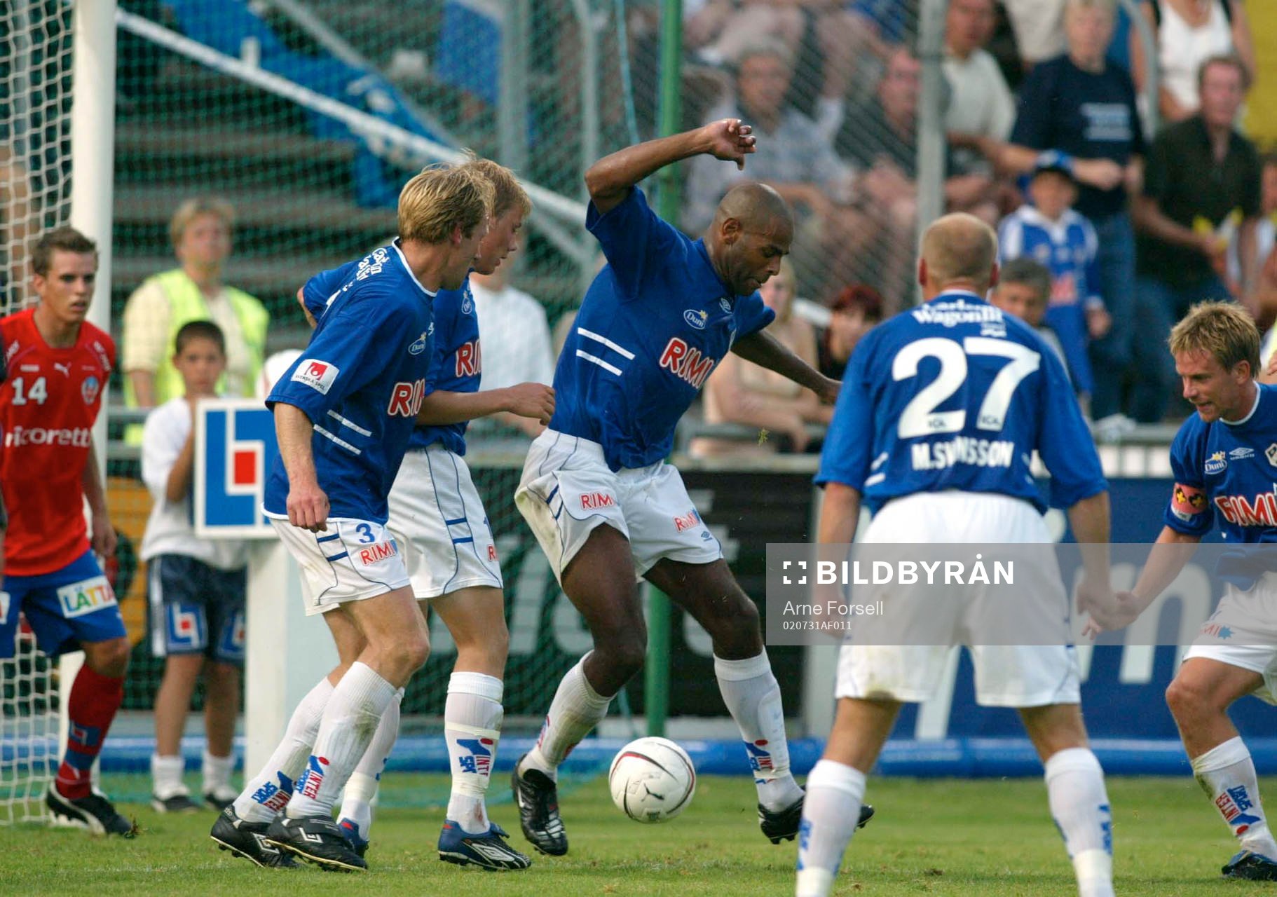 Pascal Simpson, Halmstad i huvudrollen när Halmstad
