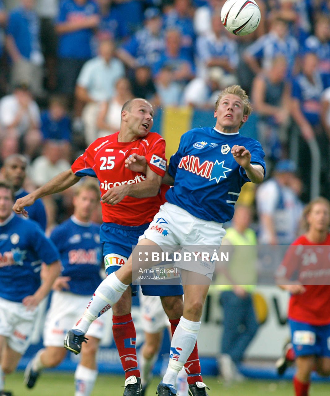 Tommi Grönlund, Helsingborg och Patrik Ingelsten, Halmstad