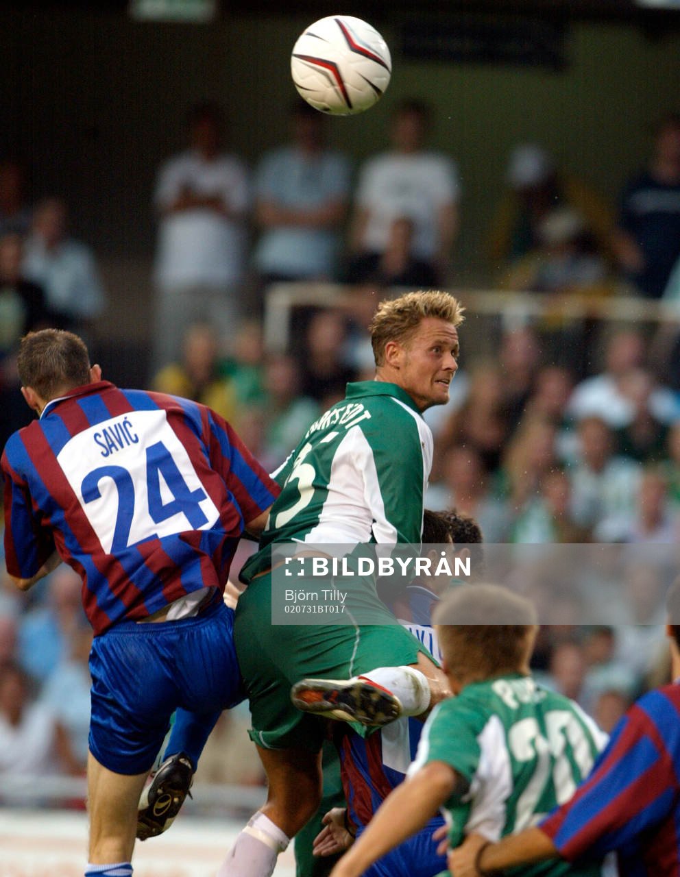 Peter Markstedt, Hammarby i en luftduell