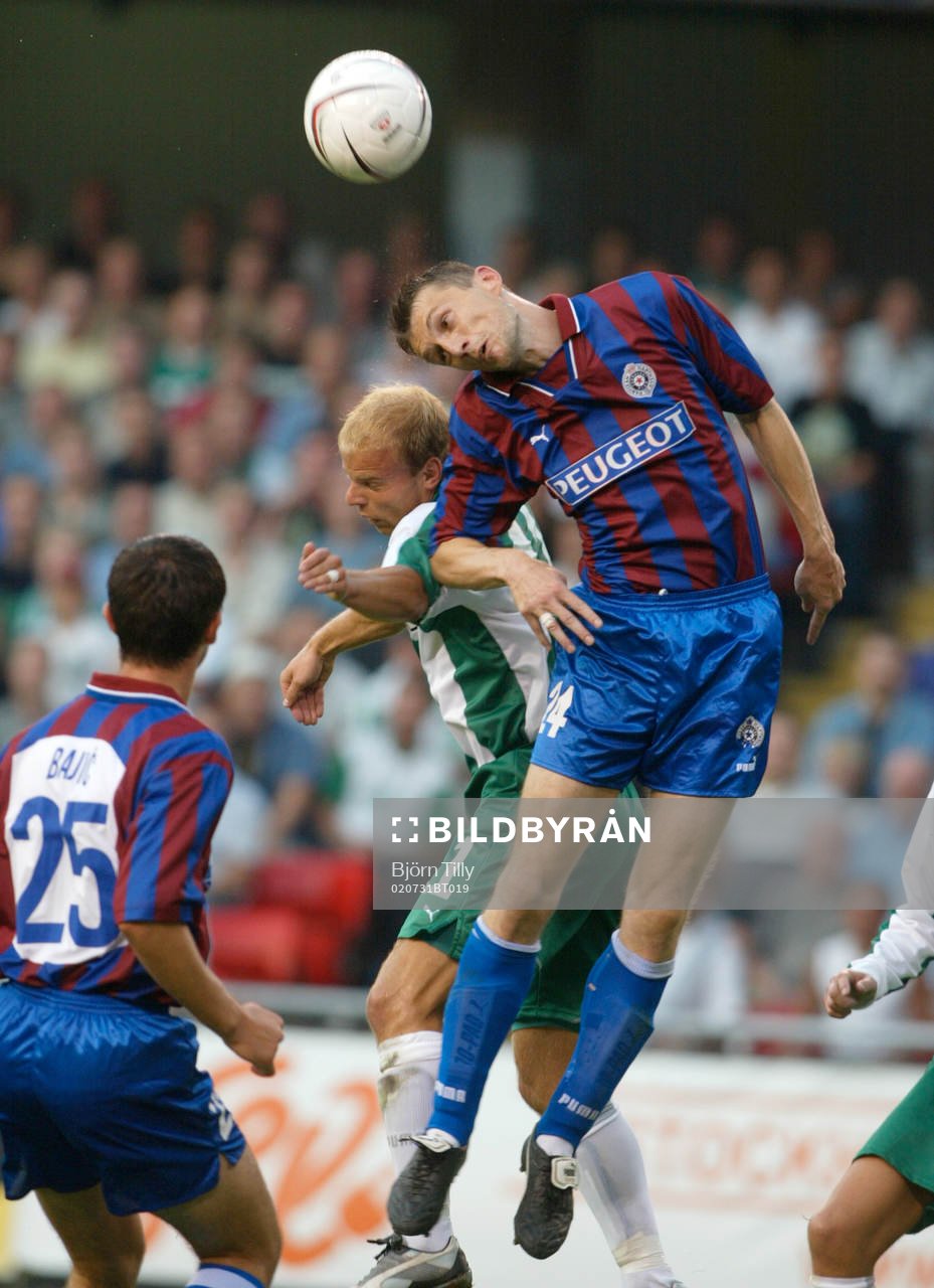 Andreas Hermansson, Hammarby i en luftduell