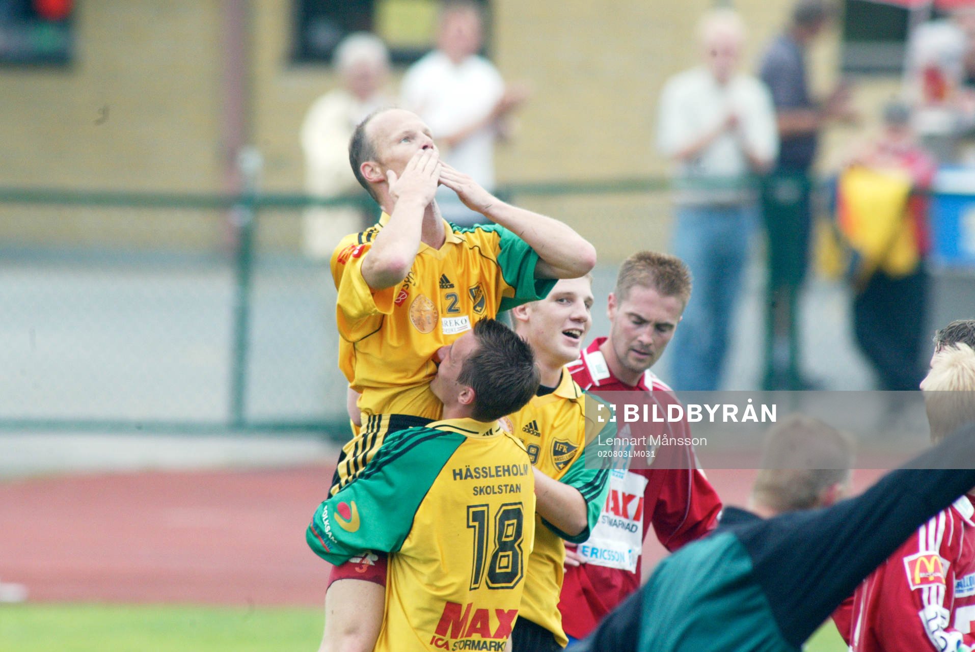 Daniel Nicklasson och Christian Carlsson, Hässleholm