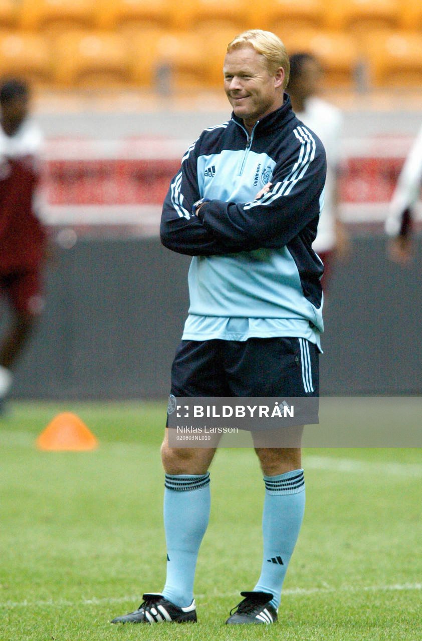 Ronald Koeman, tränare Ajax