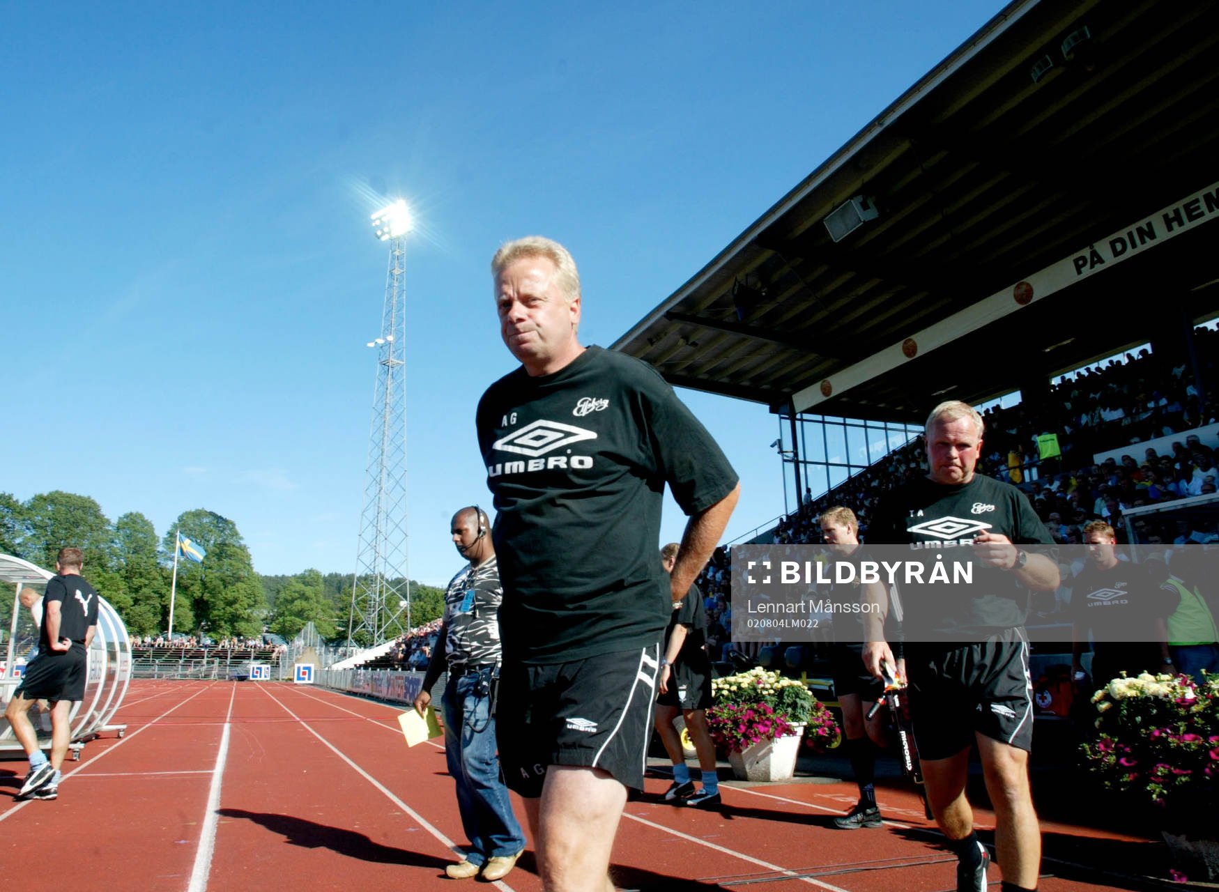 Anders Grönhagen och Thomas Ahlström, tränare, Elfsborg
