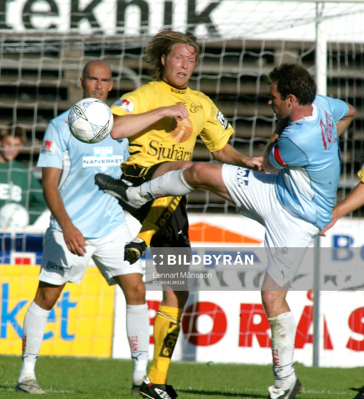 Hans Mattisson, Malmö, mot Jonas Lundén, Elfsborg