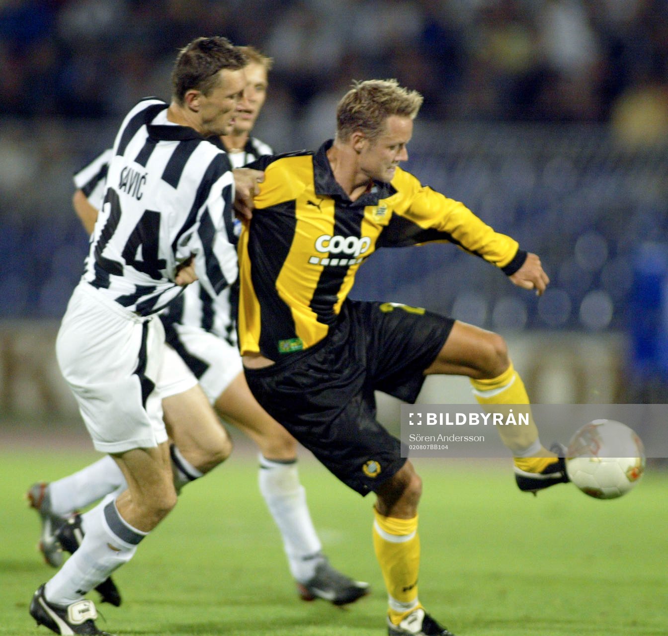  Peter Markstedt, Hammarby och Savic, Partizan.