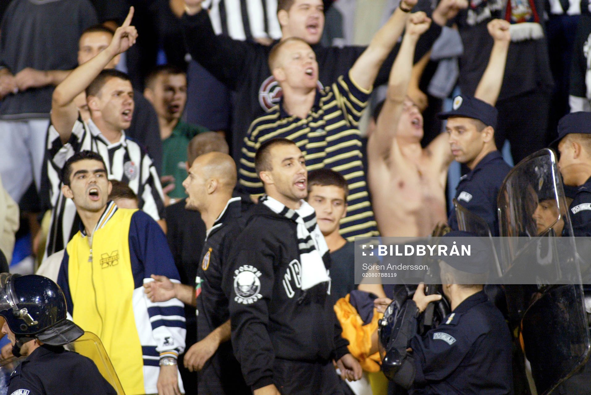 FK Partizan Belgrad, Supporter, fans