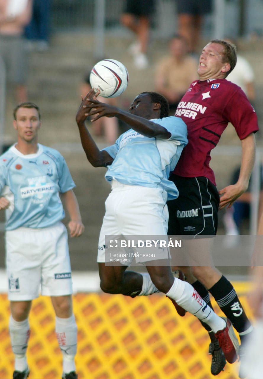 Peter Ijeh och Mikael Blomberg