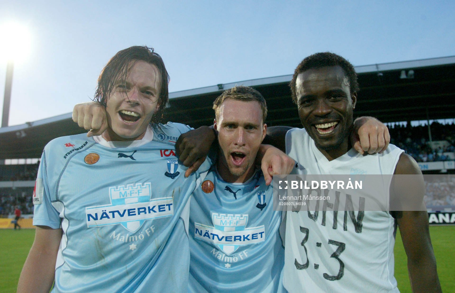 Andreas Yngvesson, Niklas Skoog och Peter Ijeh