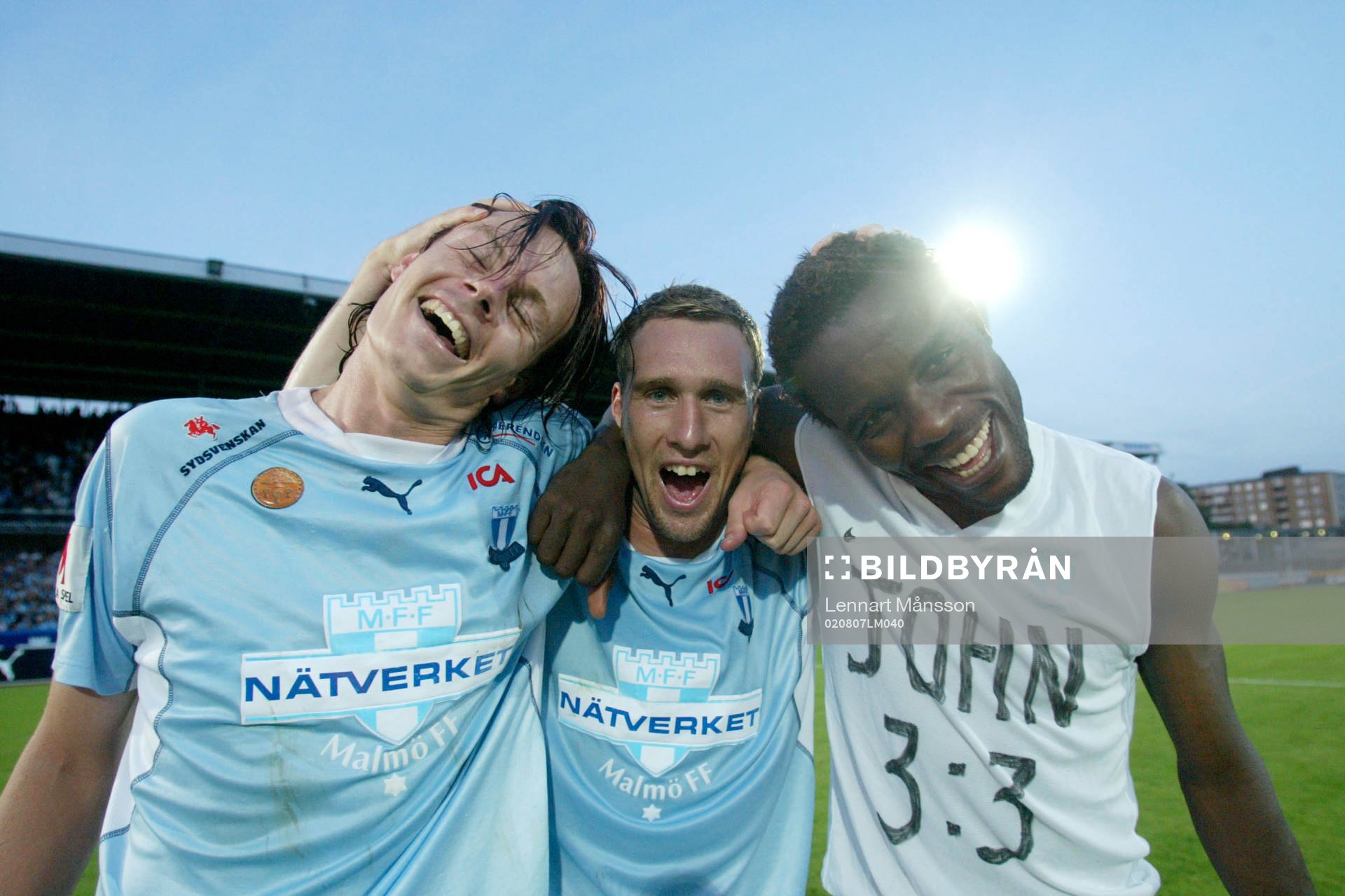 Andreas Yngvesson, Niklas Skoog och Peter Ijeh