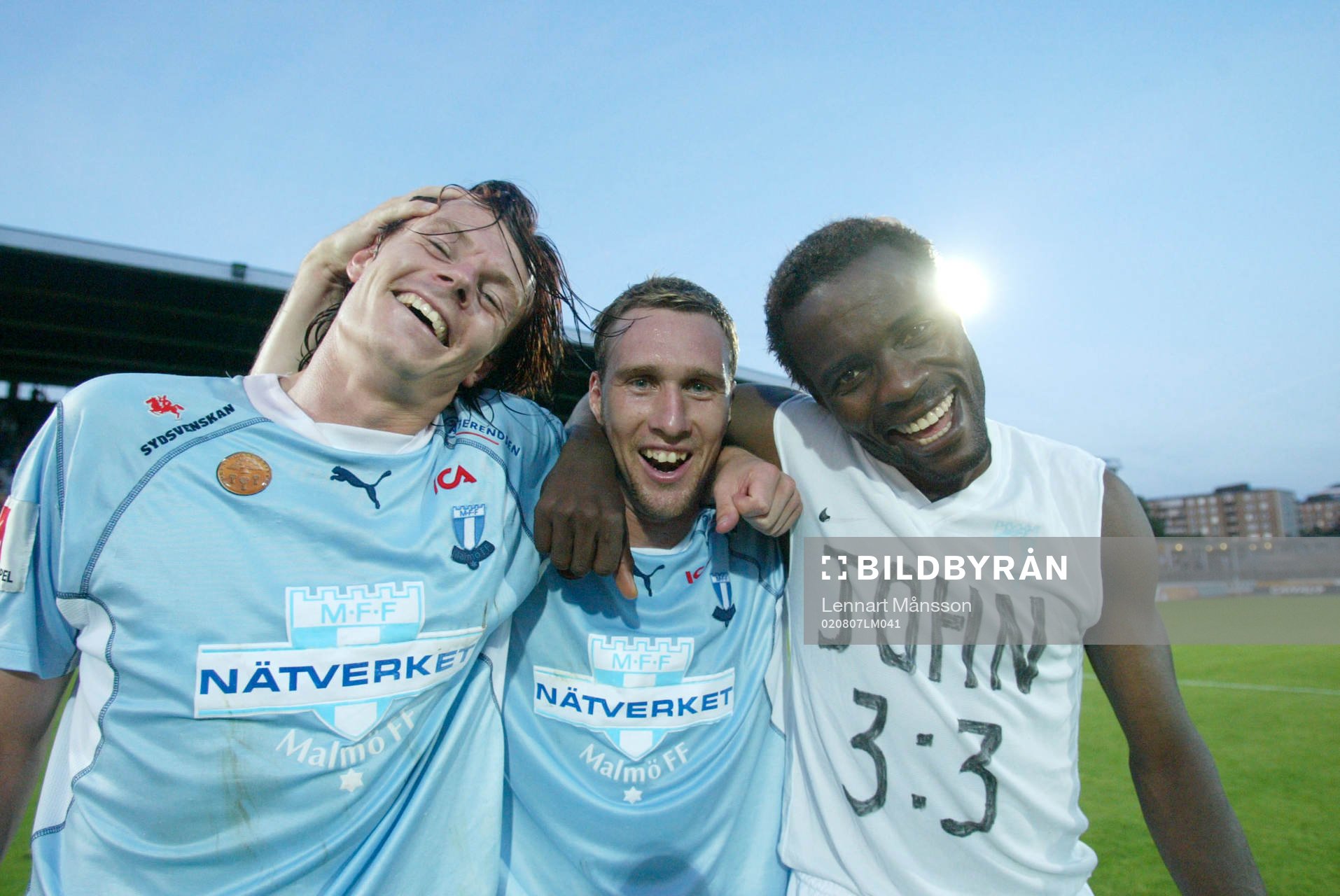 Andreas Yngvesson, Niklas Skoog och Peter Ijeh