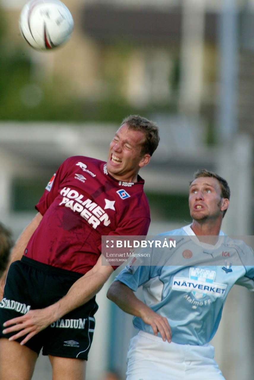 Fredrik Bild nickar, Niklas Skoog, Malmö