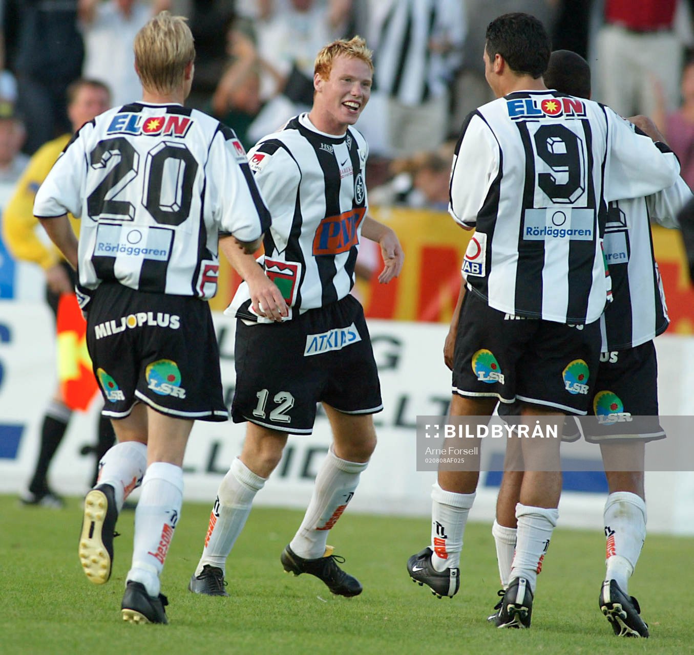 Alexander Farnerud, Landskrona. Jubel