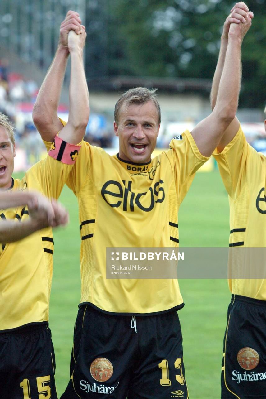 Hasse Berggren, Elfsborg. Jubel