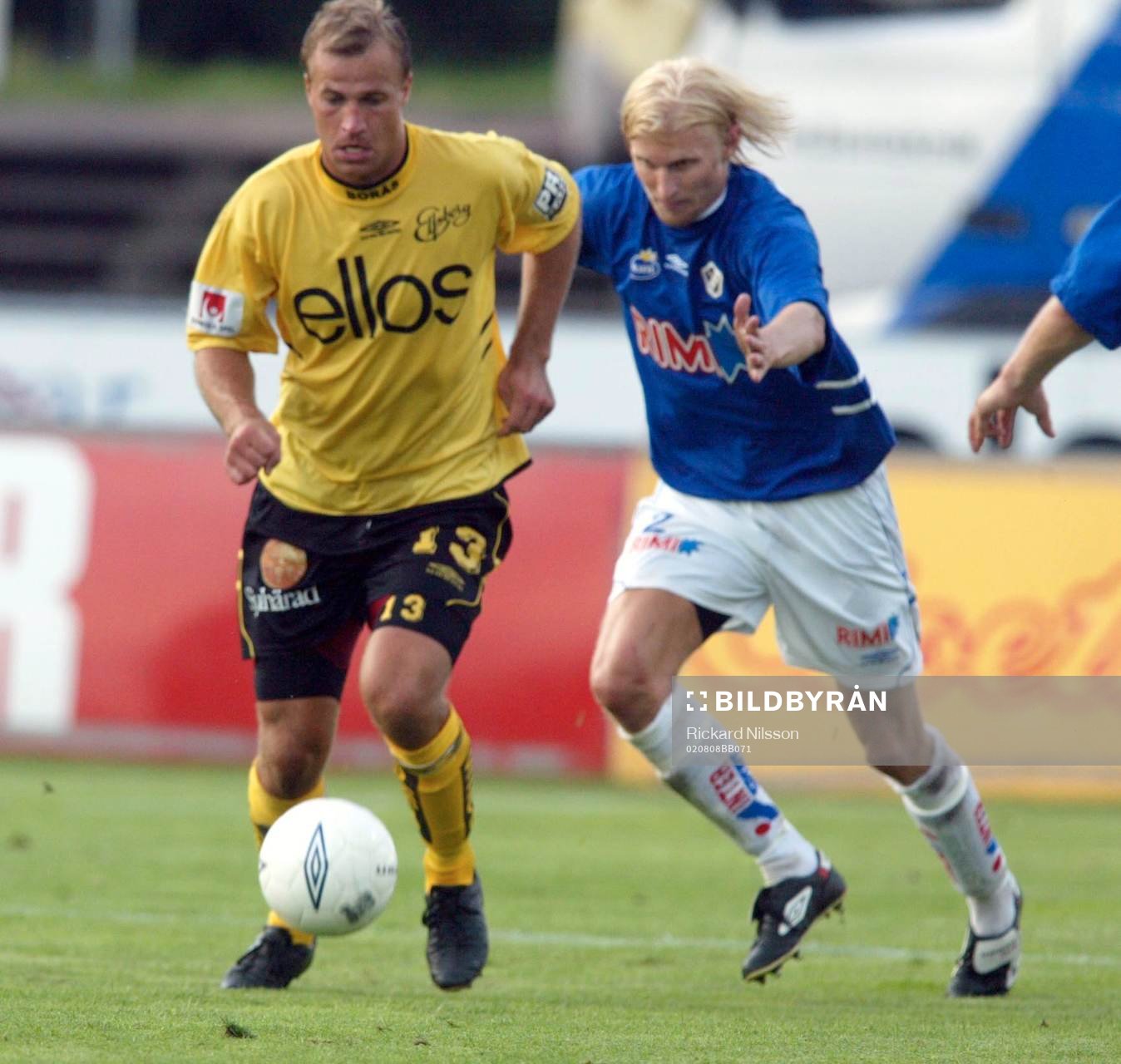 Per Johansson, Halmstad och Hasse Berggren, Elfsborg