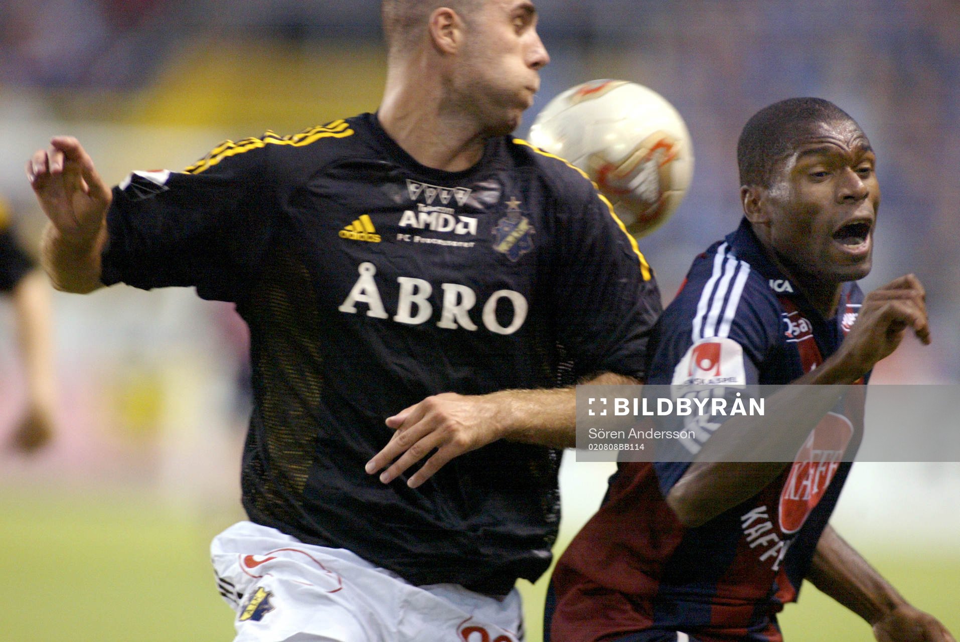 Teddy Lucic, AIK och Samuel Wowoah, Djurgården