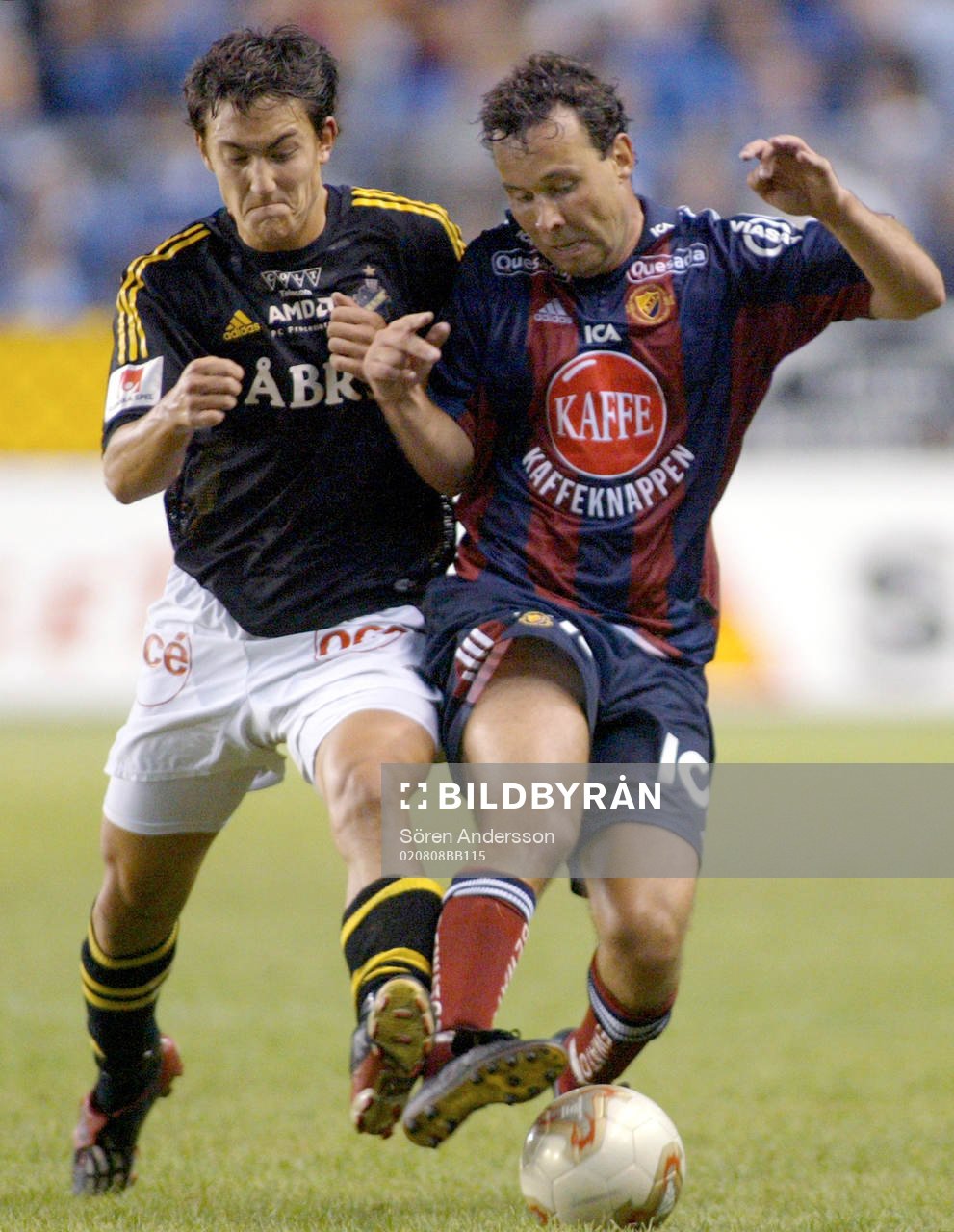 Stefan Ishizaki, AIK och Stefan Rehn, Djurgården