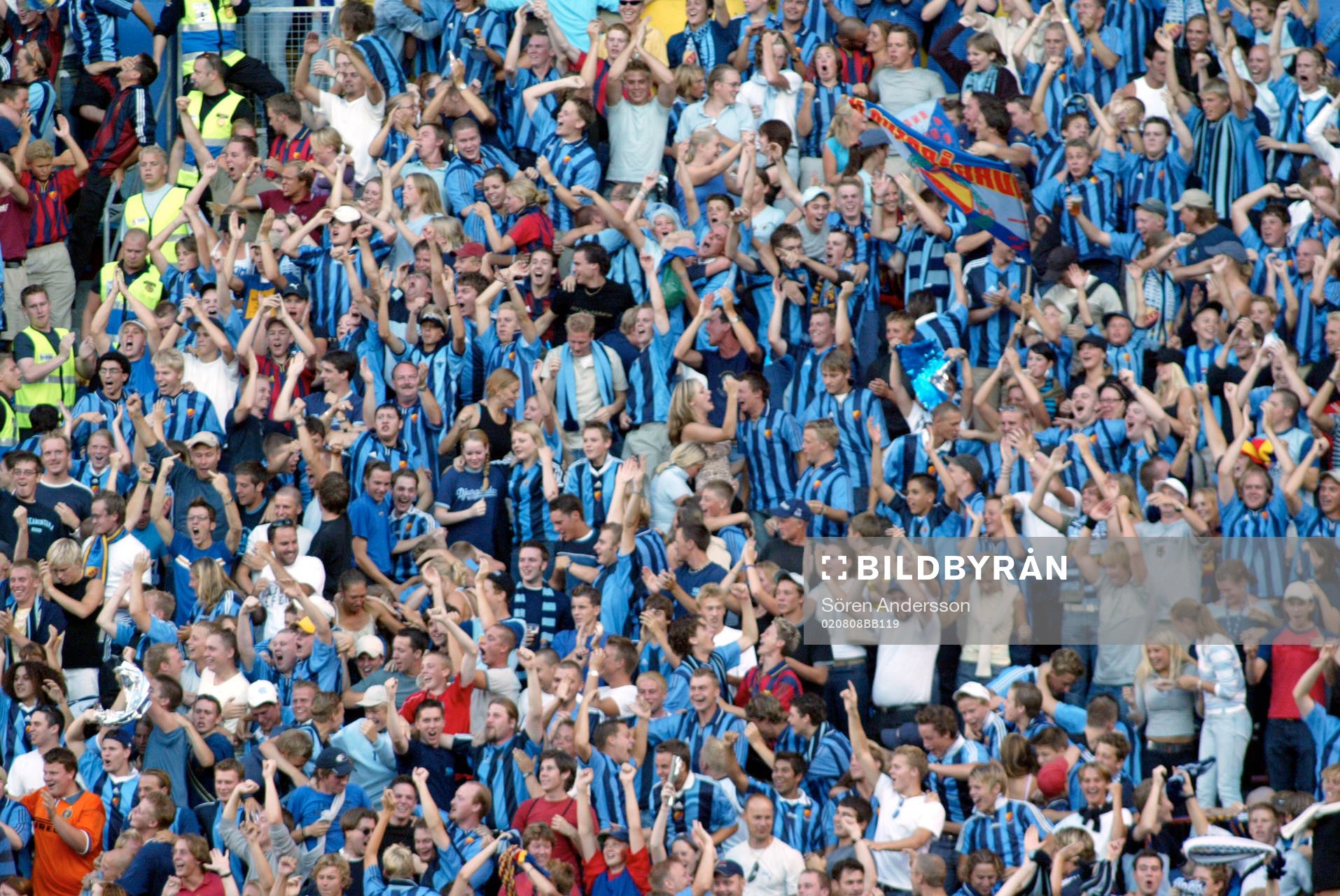 Supporter, jubel,  Djurgården