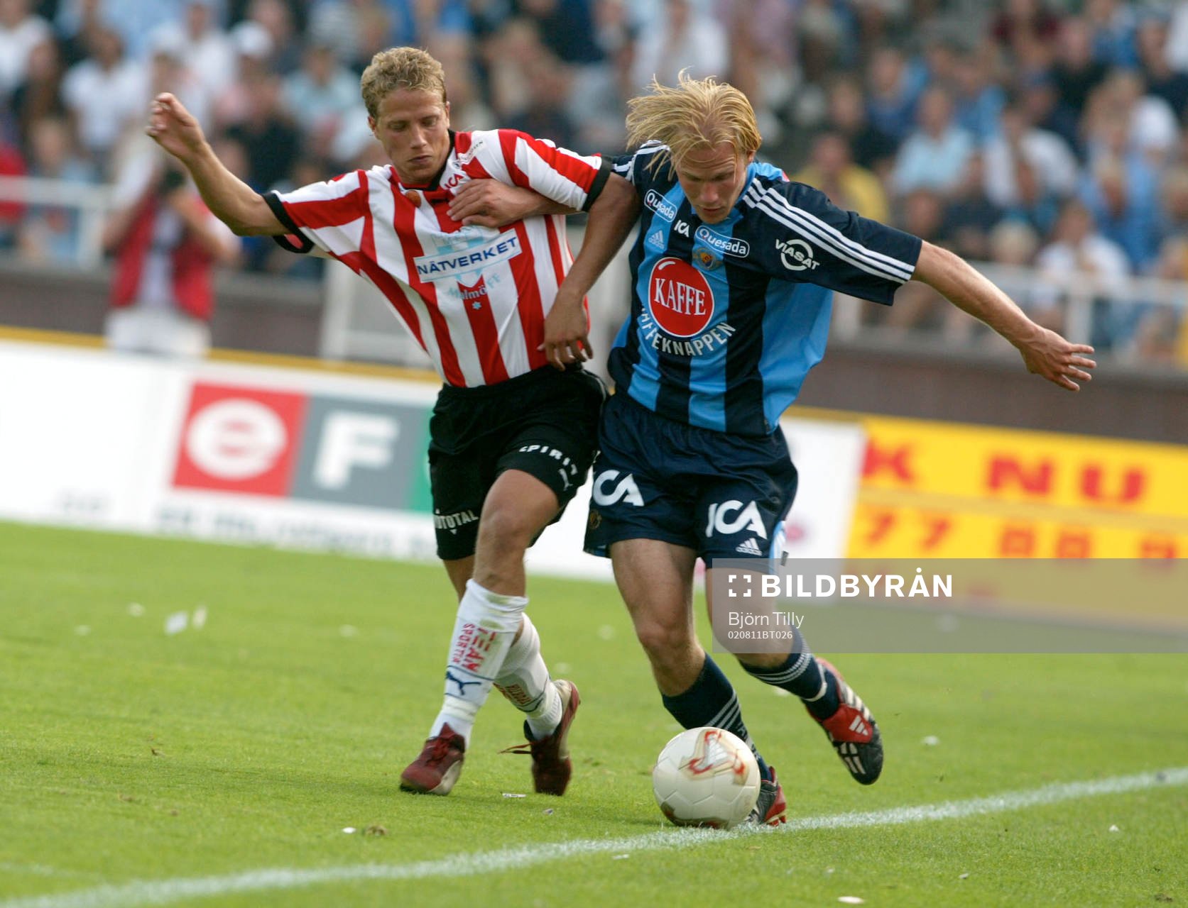 Erik Johansson, Malmö och Mikael Dorsin, Djurgården
