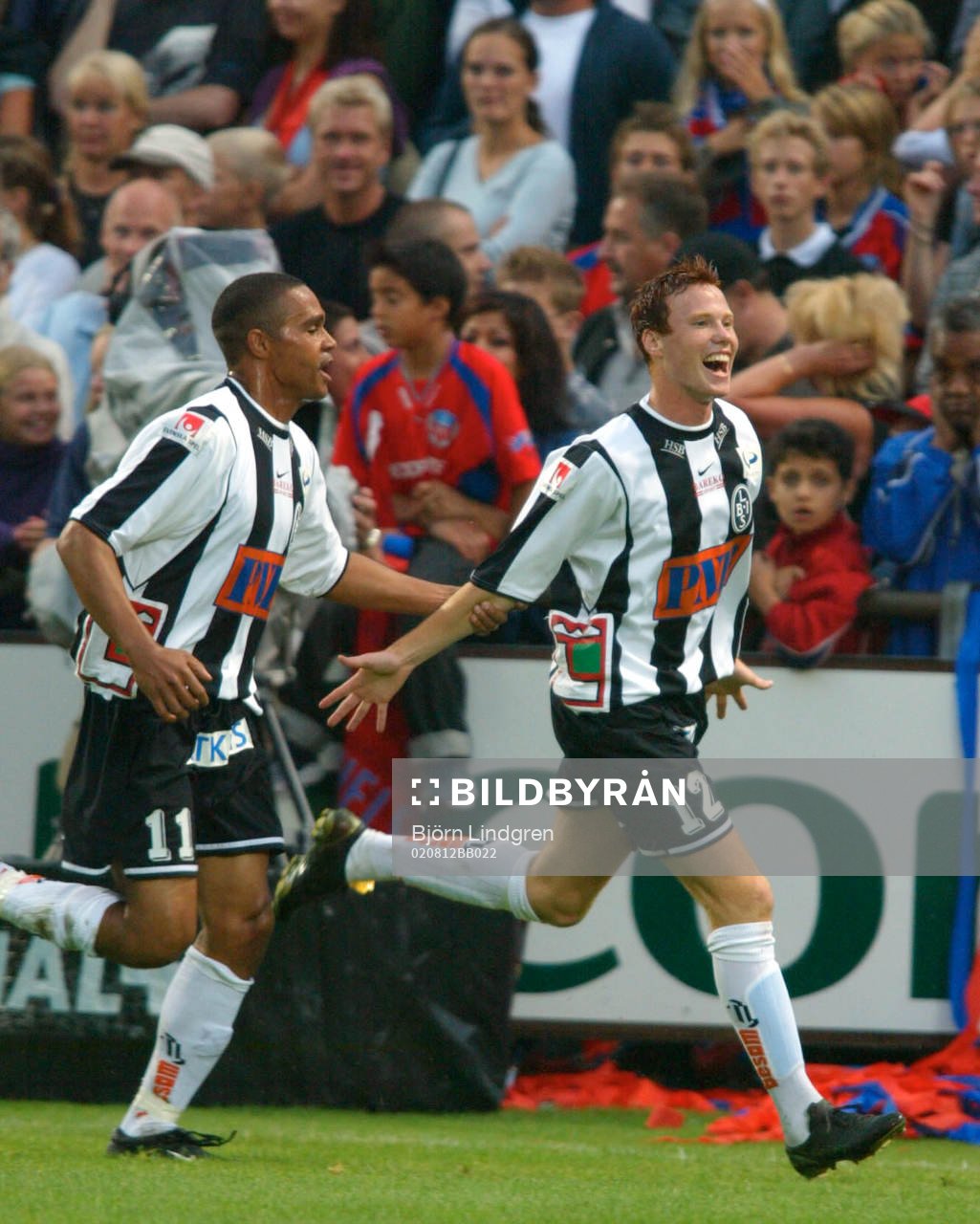 Daniel Nannskog och Alexander Farnerud, Landskrona jublar
