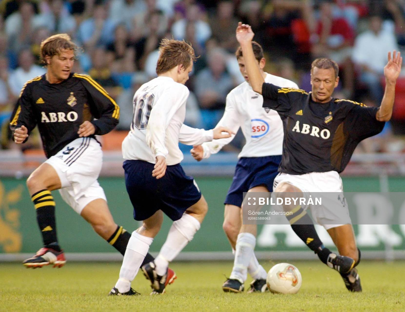 Krister Nordin och Daniel Tjernström, AIK