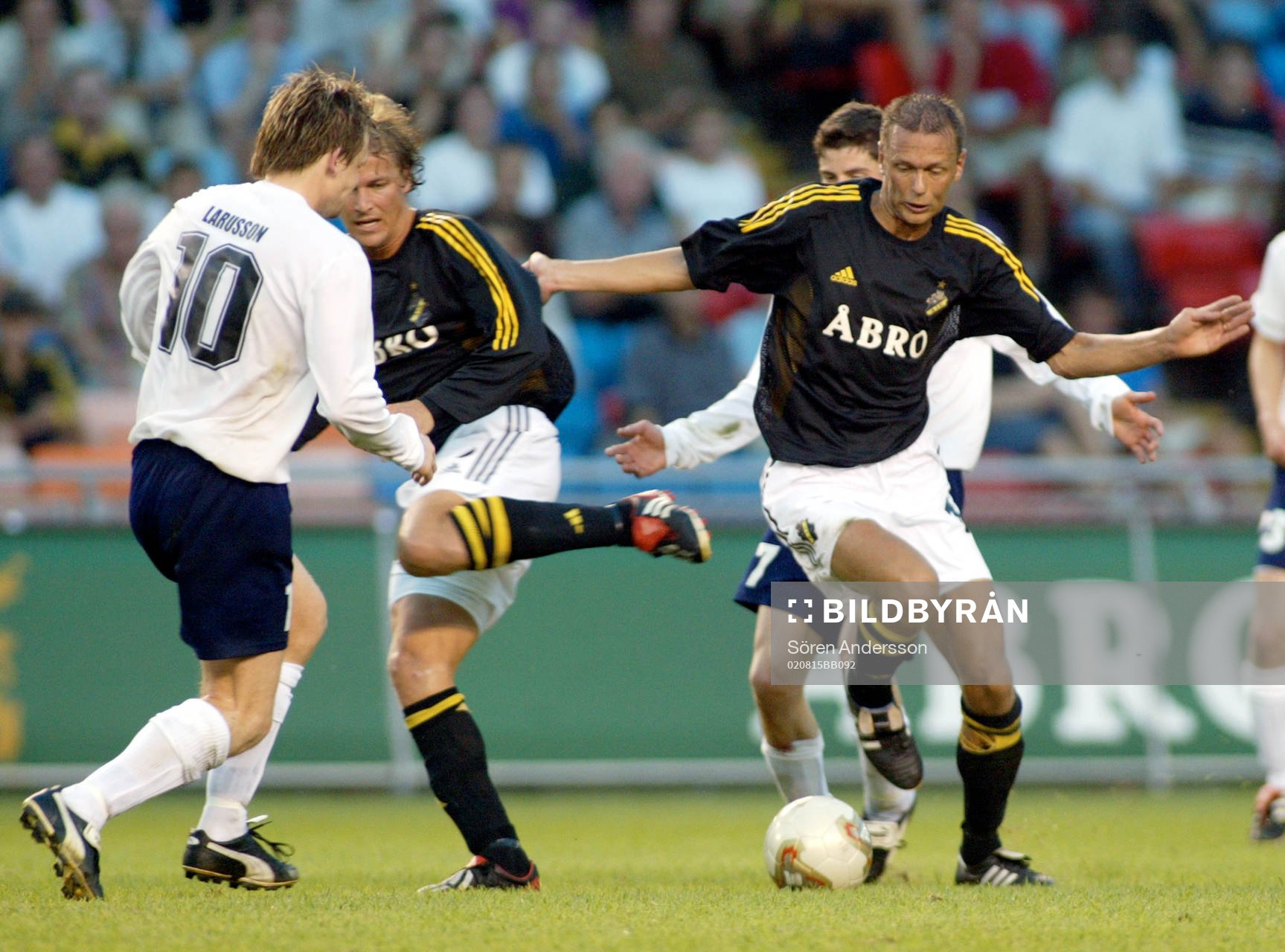 Daniel Tjernström och Krister Nordin, AIK