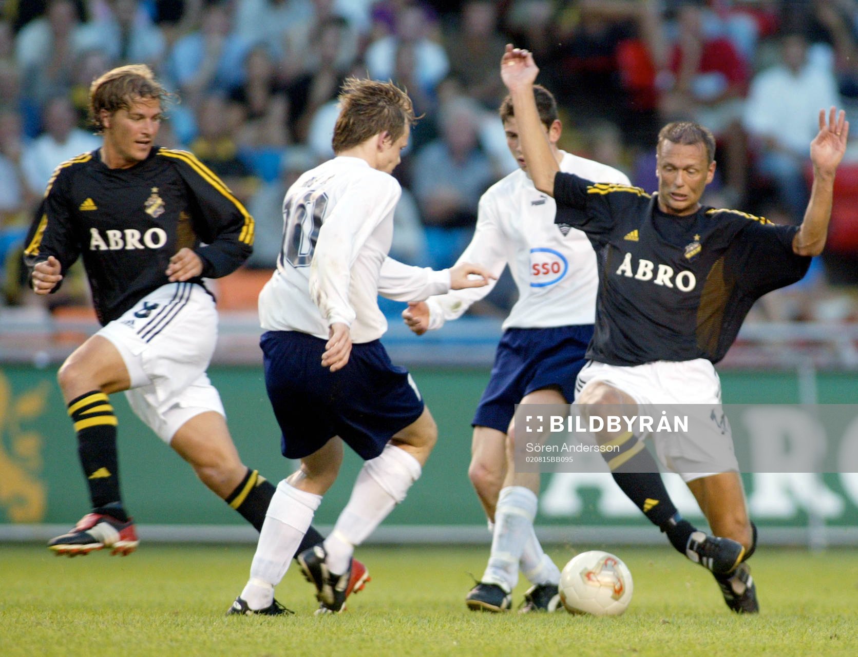 Daniel Tjernström och Krister Nordin, AIK