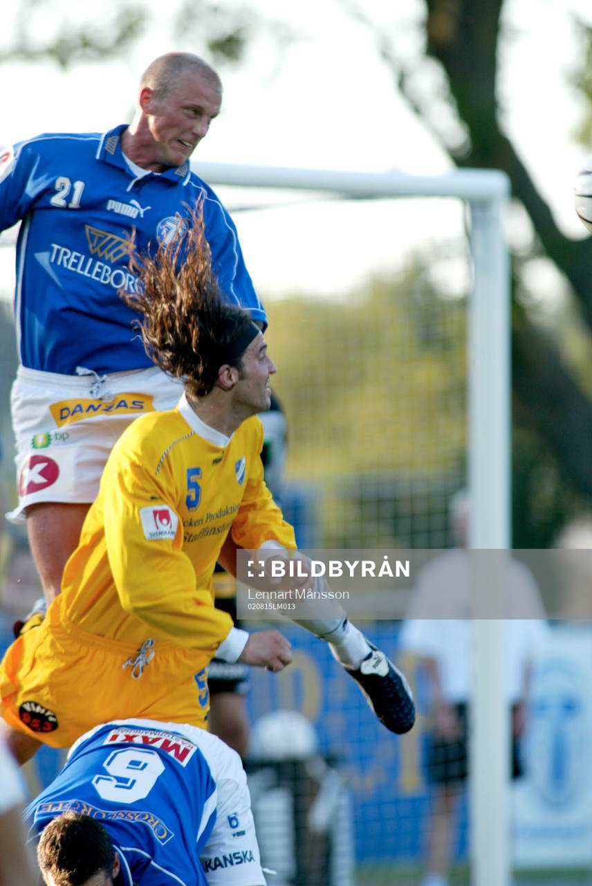  Thomas Magnusson och Baskim Sopi.